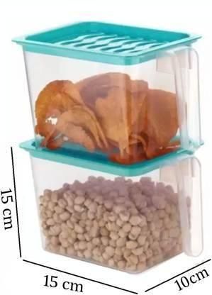 Unbreakable kitchen storage Fruits Basket - 1000 ml (Pack of 6, Blue)