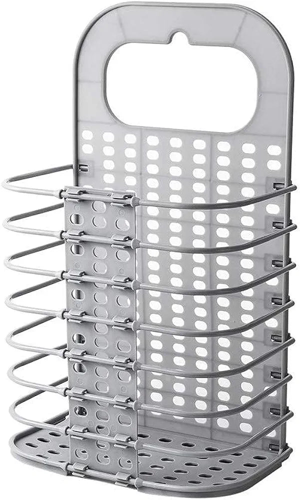 Laundry Hamper Bag for Bathroom, Bedroom, Kitchen, Home, Office || Wall Mounted Bathroom Hanging Foldable 1 Piece of Laundry storage Basket for Dirty Clothes