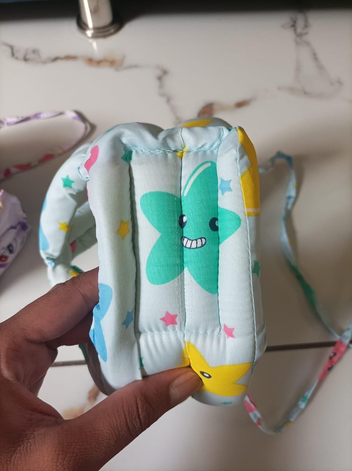Clicksquad Baby Head Protector, Baby Head Safety Helmet, Adujstable Soft Material Helmet, Crawling Baby Safety Helmet