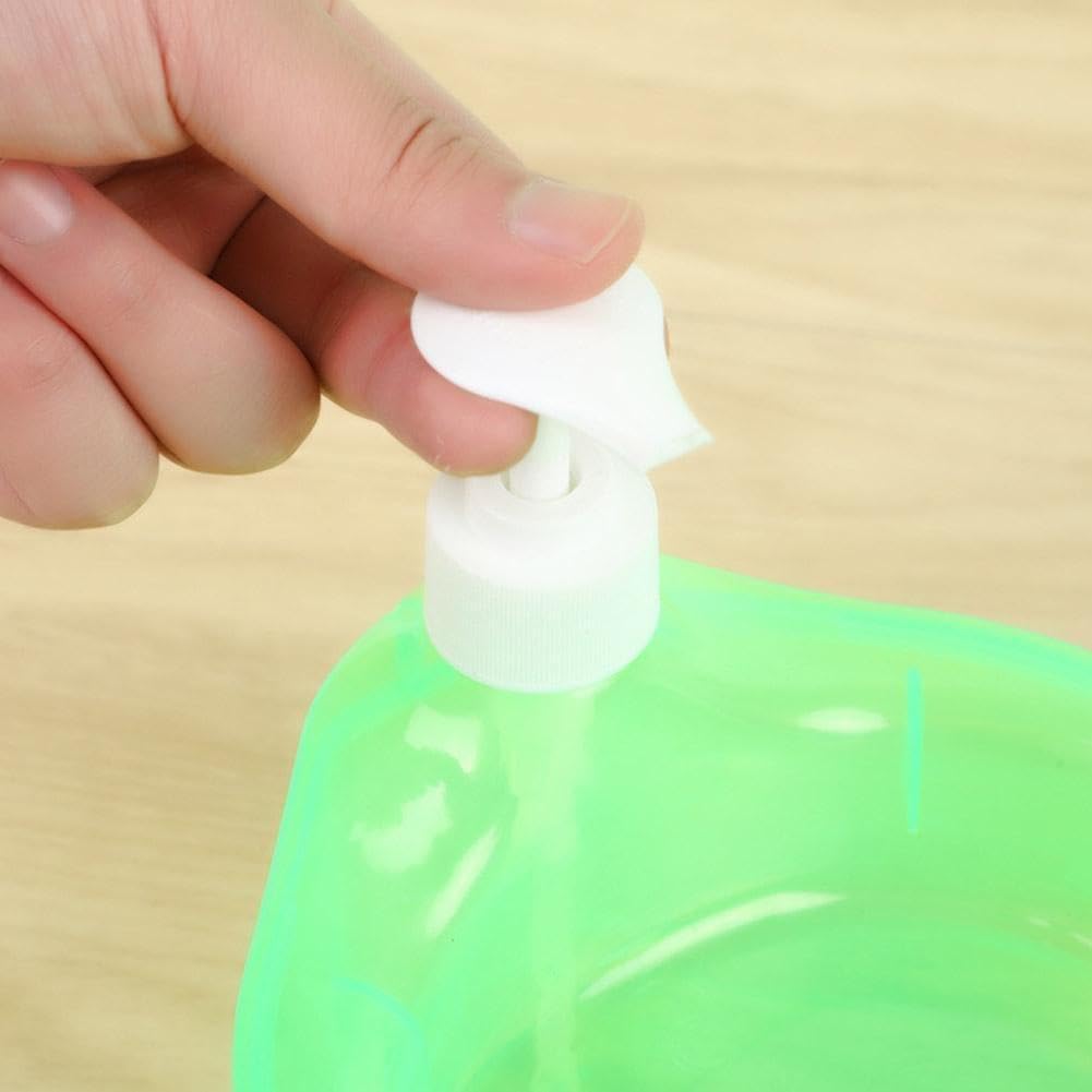 (2ps)-2 in 1 Liquid soap Dispenser with Pump and Sponge | 15 x 16 x 17 CM | Multi-Color