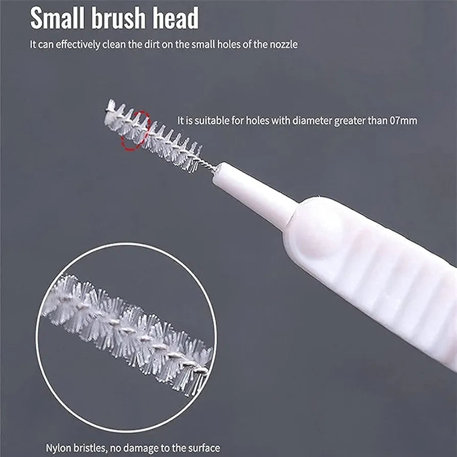 10pcs Shower Nozzle Cleaning Brush, Reusable Multifunctional Shower Head Anti-Clogging Small Brush