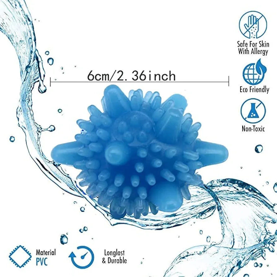 12 ps Laundry Balls for Washing Machine. Eco-Friendly and Re-Usable. Strong and Dursble. Last Long Upto 5 Years.