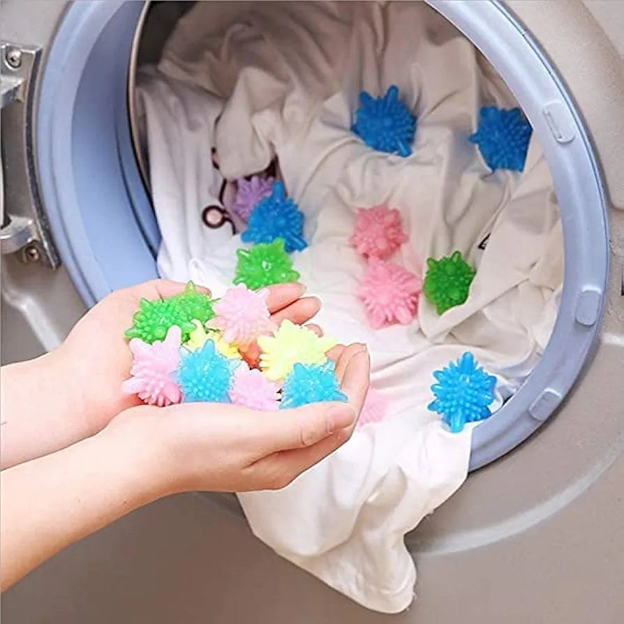 12 ps Laundry Balls for Washing Machine. Eco-Friendly and Re-Usable. Strong and Dursble. Last Long Upto 5 Years.