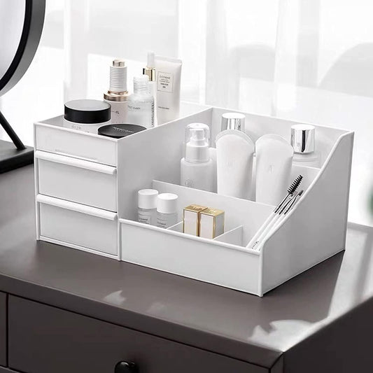 Jewelry Holder for Bathroom Vanity and Dressing Room Brushes