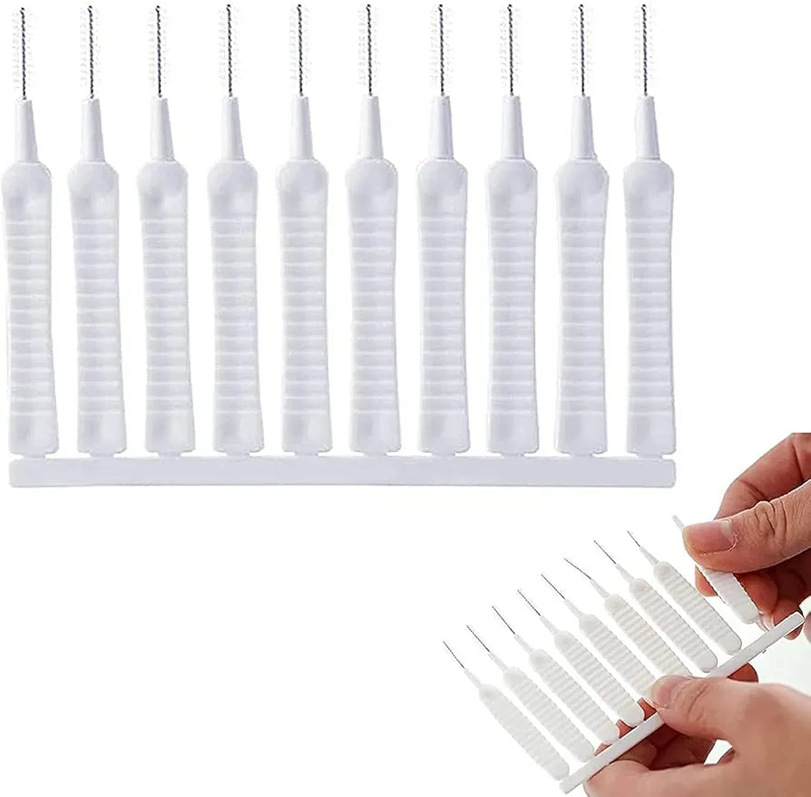 10pcs Shower Nozzle Cleaning Brush, Reusable Multifunctional Shower Head Anti-Clogging Small Brush