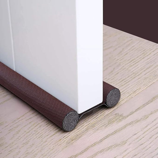 Door Protector- Door Draft Fabric Cover Guard Door Gap Sealer  Protector Door Mounted Door Stopper Door Mounted Door Stopper Sound-Proof Reduce Noise Waterproof (pack of 2)