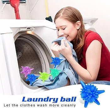 12 ps Laundry Balls for Washing Machine. Eco-Friendly and Re-Usable. Strong and Dursble. Last Long Upto 5 Years.