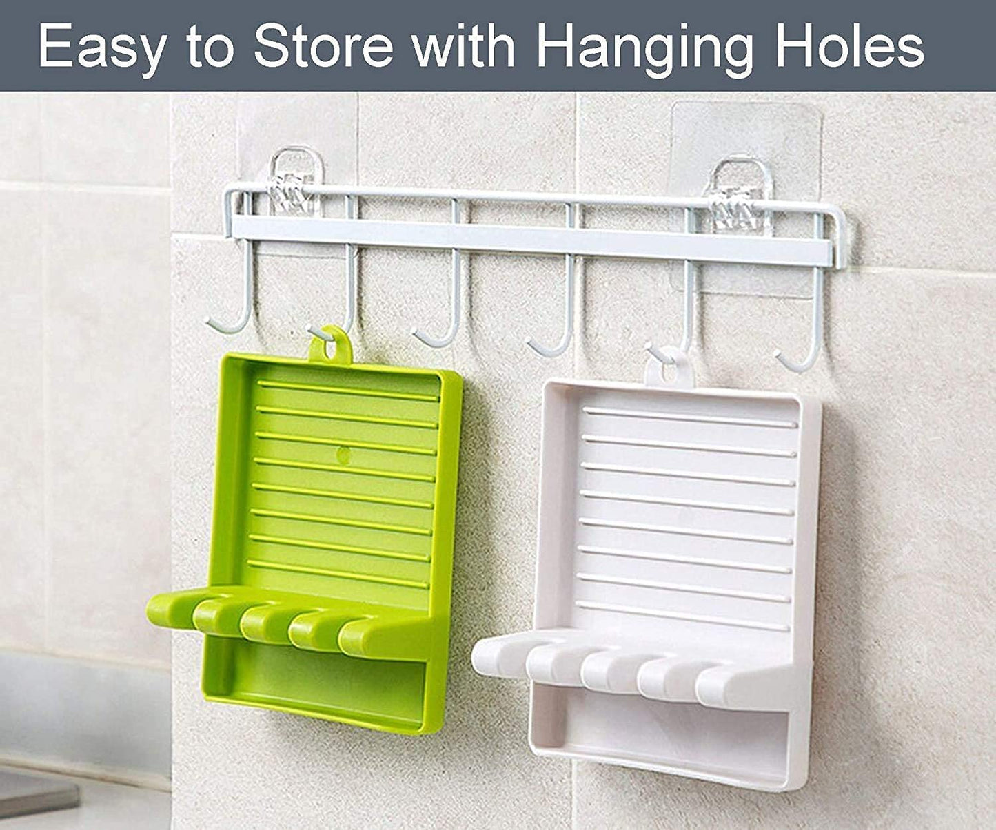 Non-Slip Kitchen Utensil Holder for Spoon, Ladle & Spatula | Heat-Resistant Spoon Rest for Stove & Countertop (1 Pc, Multicolor)