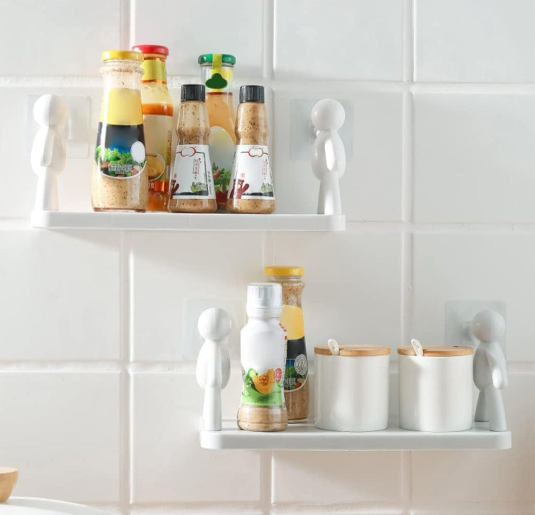 Wall Mount Floating Shelf Wall Mounted Storage Shelves for Kitchen, Bathroom, Bedroom, Office