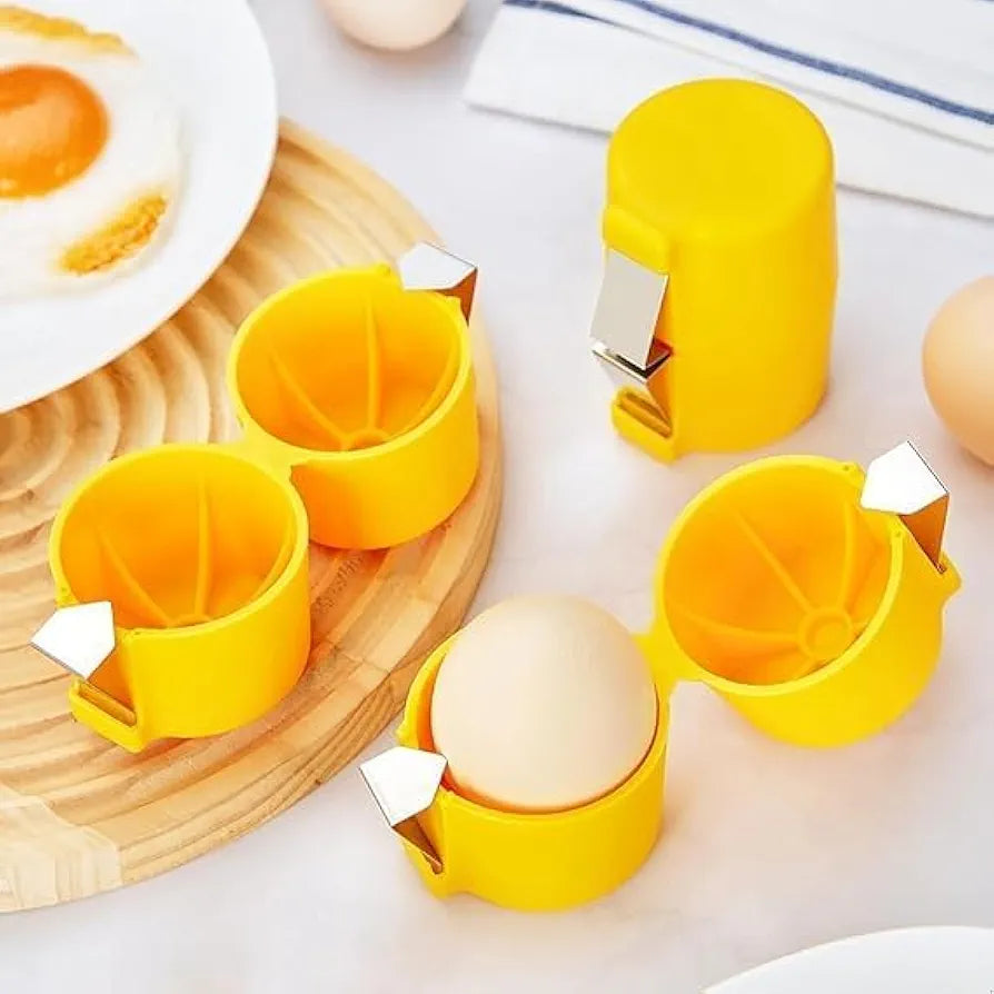 Egg Cracker Tool Kitchen Tool Cooking Kitchen Gadgets Tools Egg Shell Opener Orange| Kitchen, Dining & Bar | Kitchen Tools & Gadgets | Peelers| Peelers|1 Egg Shell Opener(Pack of 2)