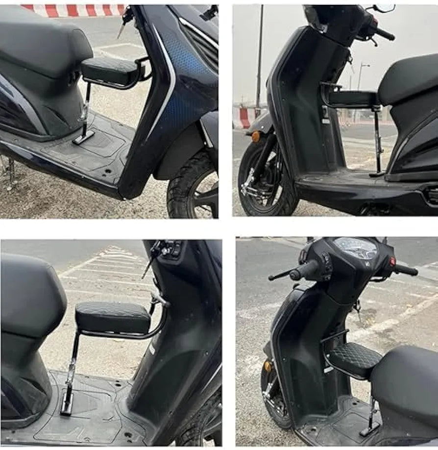 Scooter Front Baby Seat Scooty Child Sitting & Foldable Comfortable for Kids for Activa Jupiter Aviator Dio Mastro Access 125 Maestro burgmam Hero Duet Scooties