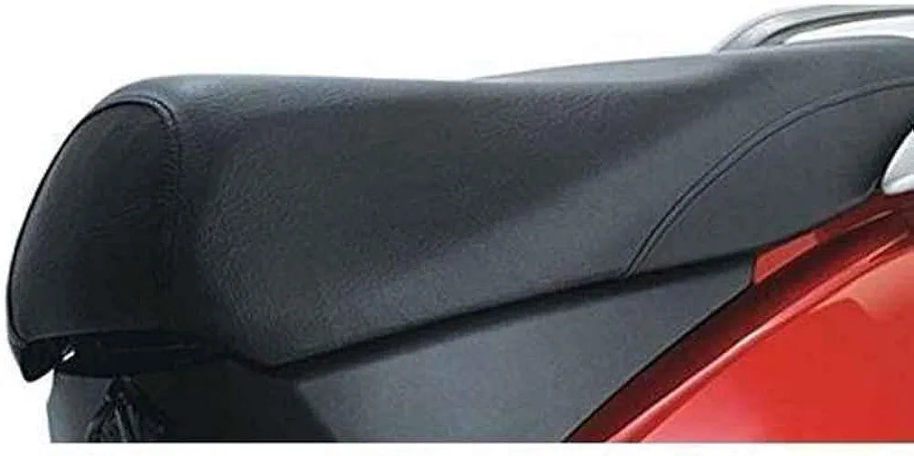 Black Leather Seat Cover for Honda Activa - Fits All Models (3G/4G/5G/6G), Waterproof, Heat Resistant, Rope Fitted, Durable and Stylish Protection