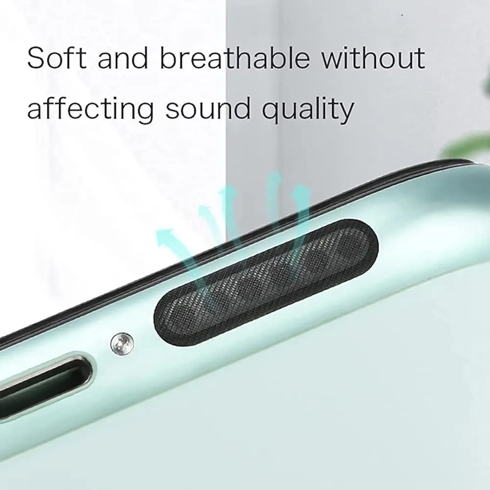 Mobile Phone Dustproof Net Stickers, Speaker Mesh Anti Dust Proof Adhesive Sticker for iPhone and Android Phone Speaker Dustproof Sticker