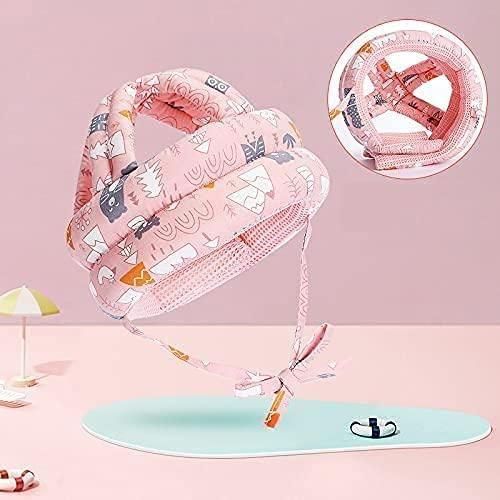 Clicksquad Baby Head Protector, Baby Head Safety Helmet, Adujstable Soft Material Helmet, Crawling Baby Safety Helmet